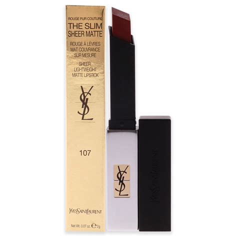 ysl slim sheer matte 109